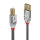 Lindy 36641 USB Kabel 1 m USB A USB B Männlich Weiblich Grau