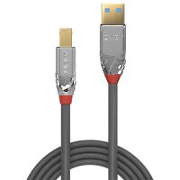 P-36660 | Lindy 36660 0.5m USB A USB B Männlich Männlich Grau USB Kabel | Herst. Nr. 36660 | Kabel / Adapter | EAN: 4002888366601 |Gratisversand | Versandkostenfrei in Österrreich