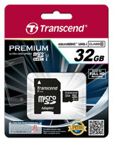 Transcend 32GB microSDHC Class 10 UHS-I - 32 GB -...