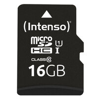 Intenso 16GB microSDHC - 16 GB - MicroSDHC - Klasse 10 - UHS-I - 90 MB/s - Class 1 (U1)
