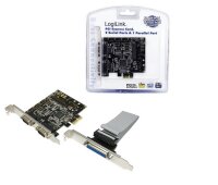 LogiLink PC0033 - PCIe - Parallel - Seriell - RS-232 - PC...