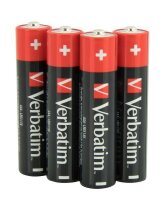 P-49920 | Verbatim AAA-Alkalibatterien - Einwegbatterie - Alkali - 1,5 V - 4 Stück(e) - Mehrfarbig - 11 g | Herst. Nr. 49920 | Batterien / Akkus | EAN: 23942499206 |Gratisversand | Versandkostenfrei in Österrreich