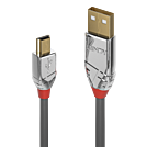 P-36634 | Lindy 36634 USB Kabel 5 m USB A Mini-USB B Männlich Grau | Herst. Nr. 36634 | Kabel / Adapter | EAN: 4002888366342 |Gratisversand | Versandkostenfrei in Österrreich