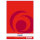 Herlitz 733436 - Muster - Rot - Weiß - A4 - 100 Blätter - 70 g/m² - Kariertes Papier