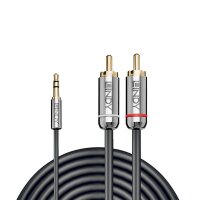 P-35335 | Lindy 35335 Audio-Kabel 3 m 3.5mm 2 x RCA Anthrazit | Herst. Nr. 35335 | Kabel / Adapter | EAN: 4002888353359 |Gratisversand | Versandkostenfrei in Österrreich