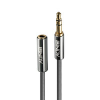 Lindy 35327 Audio-Kabel 1 m 3.5mm Anthrazit