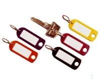 P-195700 | Durable Key-clip Assorted - 25 mm - 65 mm - 6 Stück(e) | 195700 | Büroartikel