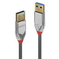 P-36625 | Lindy 36625 0.5m USB A USB A Männlich Männlich Grau USB Kabel | 36625 | Zubehör
