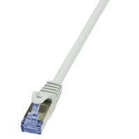 LogiLink 0.25m Cat.6A 10G S/FTP. Kabellänge: 0,25 m, Kabelstandard: Cat6a, Kabelschirmung: S/FTP (S-STP), Anschluss 1: RJ-45, Anschluss 2: RJ-45, Beschichtung Steckerkontakte: Kupfer