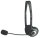 P-164429 | Manhattan Stereoheadset - Federleichtes Design - integriertes Mikrofon - Lautstärkeregler im Kabel integriert - Kopfhörer - Kopfband - Anrufe & Musik - Schwarz - Silber - Binaural - 2 m | 164429 | Audio Ein-/Ausgabegeräte |