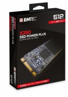 P-ECSSD512GX250 | EMTEC X250 - 512 GB - M.2 - 520 MB/s |...