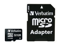 P-44083 | Verbatim Premium - 32 GB - MicroSDHC - Klasse 10 - 10 MB/s - 10 MB/s - Schwarz | 44083 | Verbrauchsmaterial