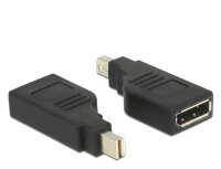 Delock 65626 - Mini DisplayPort - DisplayPort - Schwarz