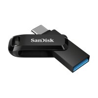 P-SDDDC3-064G-G46 | SanDisk Ultra Dual Drive Go - 64 GB - USB Type-A / USB Type-C - 3.2 Gen 1 (3.1 Gen 1) - 150 MB/s - Drehring - Schwarz | Herst. Nr. SDDDC3-064G-G46 | Flash-Speicher | EAN: 619659177171 |Gratisversand | Versandkostenfrei in Österrreich