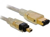 P-82577 | Delock IEEE 1394-Kabel - FireWire, 6-polig (M) - FireWire, 4-polig (M) - 2 m ( IEEE 1394 ) | 82577 | Zubehör