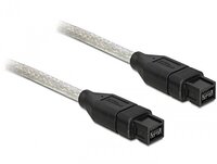 P-82600 | Delock IEEE 1394-Kabel - 9 PIN FireWire 800 (M)...