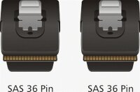 P-83073 | Delock mini SAS - Internes SAS-Kabel (Serial Attached SCSI) - 36 pin 4i Mini MultiLane (M) | Herst. Nr. 83073 | Kabel / Adapter | EAN: 4043619830732 |Gratisversand | Versandkostenfrei in Österrreich