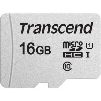 P-TS16GUSD300S-A | Transcend microSDHC 300S 16GB - 16 GB...