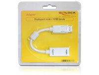 P-61767 | Delock Video- / Audio-Adapter - DisplayPort /...