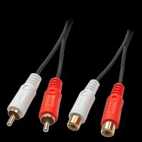 P-35674 | Lindy Premium - Audioverlängerungskabel - RCA x 2 (M) bis RCA x 2 (W) Kabel / Adapter Gratisversand und Versandkostenfrei in Österrreich | Herst. Nr. 35674 | Kabel / Adapter | EAN: 4002888356749 |