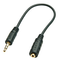 Lindy 35699 20m 3.5mm 2.5mm Schwarz Audio-Kabel