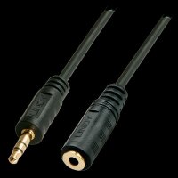 P-35656 | Lindy 35656 10m 3.5mm 3.5mm Schwarz Audio-Kabel...