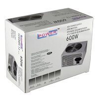 P-LC600H-12 | LC-Power LC600H-12 - 600 W - 600 W - 24 A -...