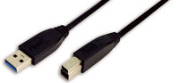 LogiLink 2m USB 3.0 - 2 m - USB A - USB B - USB 3.2 Gen 1...