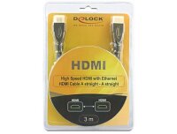 P-82738 | Delock High Speed HDMI with Ethernet - Video-/Audio-/Netzwerkkabel - HDMI | Herst. Nr. 82738 | Kabel / Adapter | EAN: 4043619827381 |Gratisversand | Versandkostenfrei in Österrreich