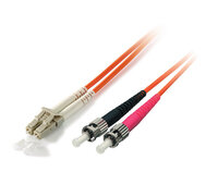 Equip Pro - Patch-Kabel - ST Einzelmodus (M) bis LC Einzelmodus (M)