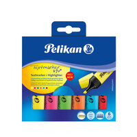 Pelikan Textmarker 490 - 6 Stück(e) - Mehrfarbig -...
