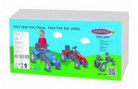P-460835 | JAMARA Pedal Tractor Big Wheel - Terrasse - Traktor - Junge - 3 Jahr(e) - 4 Rad/Räder - Schwarz - Rot | Herst. Nr. 460835 | Spielzeug | EAN: 4042774460594 |Gratisversand | Versandkostenfrei in Österrreich