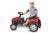 JAMARA Pedal Tractor Strong Bull - Terrasse - Traktor - Junge - 3 Jahr(e) - 4 Rad/Räder - Schwarz - Rot
