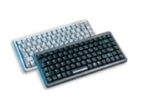 P-G84-4100LCMDE-0 | Cherry Slim Line Compact-Keyboard G84-4100 - Tastatur - Laser - 86 Tasten QWERTZ - Grau | Herst. Nr. G84-4100LCMDE-0 | Eingabegeräte | EAN: 4025112027291 |Gratisversand | Versandkostenfrei in Österrreich