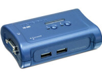 P-TK-207K | TRENDnet TK 207K 2-Port KVM-Umschalter - USB...