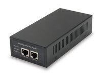 LevelOne POI-5001 - Gigabit Ethernet - 10,100,1000 Mbit/s - IEEE 802.3af,IEEE 802.3at,IEEE 802.3bt - Schwarz - Leistung - RoHS