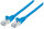 Intellinet Premium Netzwerkkabel - Cat6 - S/FTP - 100% Kupfer - Cat6-zertifiziert - LS0H - RJ45-Stecker/RJ45-Stecker - 0,5 m - blau - 0,5 m - Cat6 - S/FTP (S-STP) - RJ-45 - RJ-45 - Blau