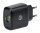 Manhattan QC 3.0 USB-Ladegerät 18 W - USB-Netzteil mit USB-A Qualcomm Quick Charge™ 3.0-Port mit bis zu 18 W - schwarz - Indoor - AC - 12 V - Schwarz