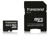 P-TS4GUSDHC10 | Transcend TS4GUSDHC10 - 4 GB - MicroSDHC...