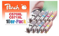 Peach PI100-311 - Tinte auf Pigmentbasis - Schwarz - Cyan...