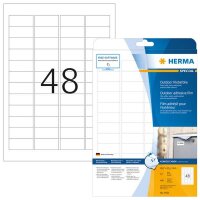 P-9531 | HERMA Special - Outdoor polyethylene self-adhesive matte film labels - weiß | Herst. Nr. 9531 | Papier, Folien, Etiketten | EAN: 4008705095310 |Gratisversand | Versandkostenfrei in Österrreich