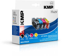 KMP H62V - Tinte auf Pigmentbasis - Schwarz - Cyan -...