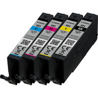 Canon CLI-581 BK/C/M/Y Tinte Multipack - Tinte auf...