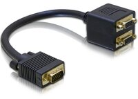 Delock VGA-Adapter - HD-15 (M) - HD-15 (W) - 20 cm