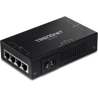 TRENDnet TPE-147GI - Gigabit Ethernet - 1000 Mbit/s - IEEE 802.3,IEEE 802.3ab,IEEE 802.3af,IEEE 802.3at,IEEE 802.3u - Schwarz - CE - FCC - 100 - 240 V