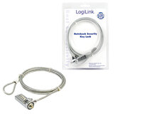 LogiLink Notebook Security Lock w/ Combination - 1,5 m
