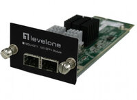 LevelOne MDU-0211 - 10 Gigabit Ethernet - SFP+ - GTL-2881 GTL-2882 GTL-2891 - 61 mm - 168 mm - 39 mm