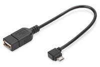 DIGITUS USB Adapter / Konverter, OTG, micro B/St - A/Bu,...