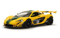 Jamara McLaren P1 GTR. Produkttyp: On-Road-Rennwagen, Maßstab: 1:14, Motortyp: Elektromotor, Empfohlenes Alter in Jahren (mind.): 6 Jahr(e). Gewicht: 600 g