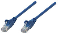 Intellinet Netzwerkkabel - Cat5e - U/UTP - CCA - Cat5e-kompatibel - RJ45-Stecker/RJ45-Stecker - 0,5 m - blau - 0,5 m - Cat5e - U/UTP (UTP) - RJ-45 - RJ-45 - Blau